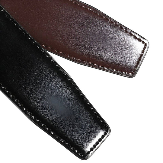 Leather Belt Strap, For Pin Buckles, Reversible, Kalo Model - Leather Purse Backpack