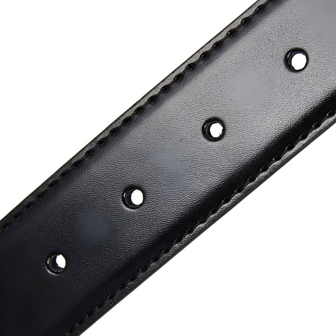 Leather Belt Strap, For Pin Buckles, Reversible, Kalo Model - Leather Purse Backpack