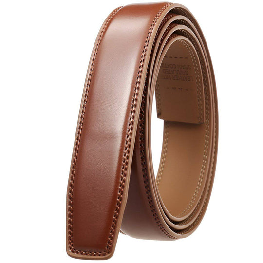 Casual Leather Belt Strap For Men, Alban Model - Leather Purse Backpack
