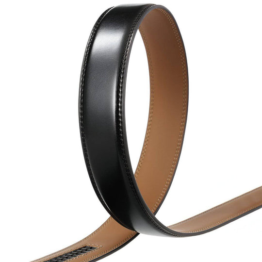 Casual Leather Belt Strap For Men, Alban Model - Leather Purse Backpack