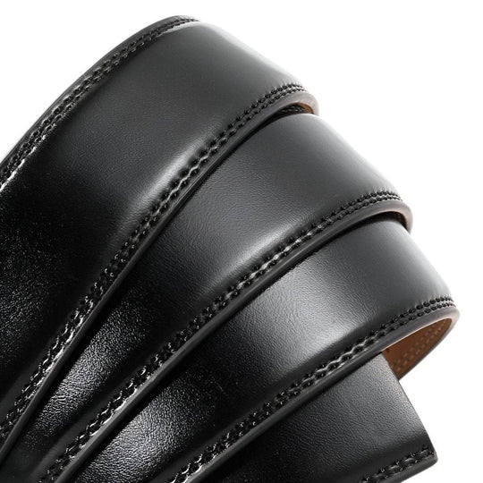 Casual Leather Belt Strap For Men, Alban Model - Leather Purse Backpack