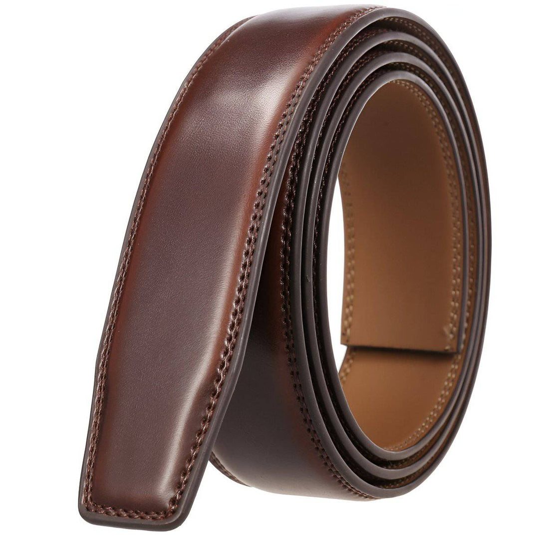 Casual Leather Belt Strap For Men, Alban Model - Leather Purse Backpack