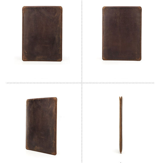 Luxury leather laptop cover for 13-inch MacBook