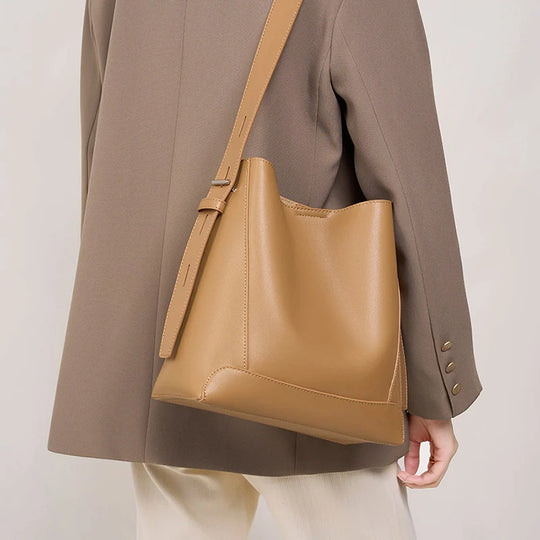 Quality shoulder bucket bag reviews