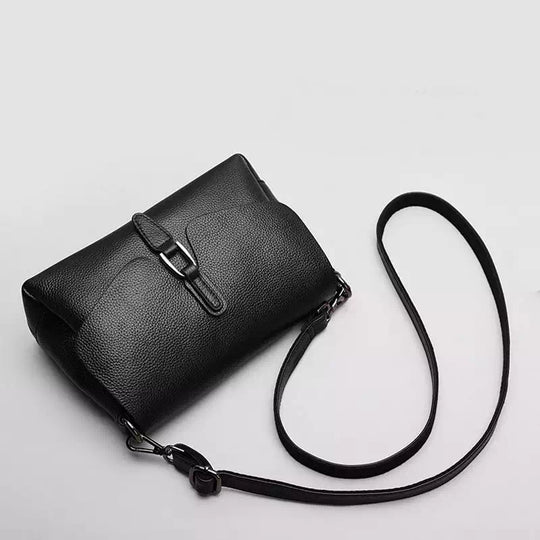 Leather Baguette Bag Crossbody - Leather Purse Backpack
