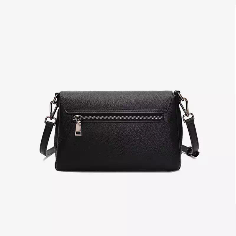 Leather Baguette Bag Crossbody - Leather Purse Backpack