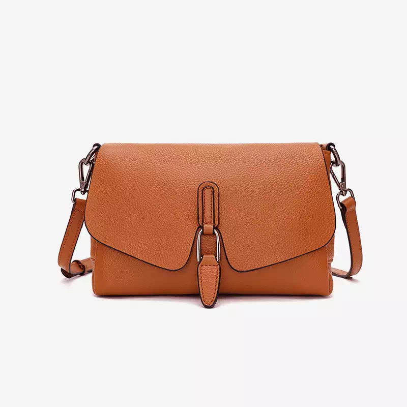 Leather Baguette Bag Crossbody - Leather Purse Backpack