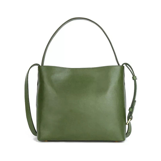 Distinctive vegetable tanned leather crossbody bag exclusively for ladies