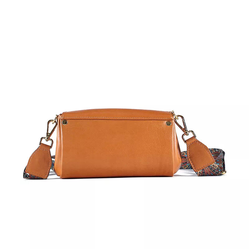 Best vegetable-tanned leather crossbody bag