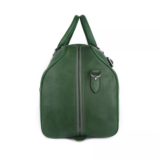 High-quality vegetable-tanned leather duffle for men