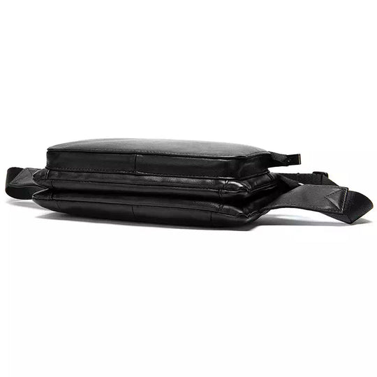 Leather waist pouch for men and women