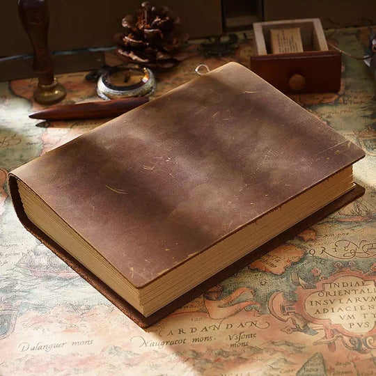 Classic leather diary