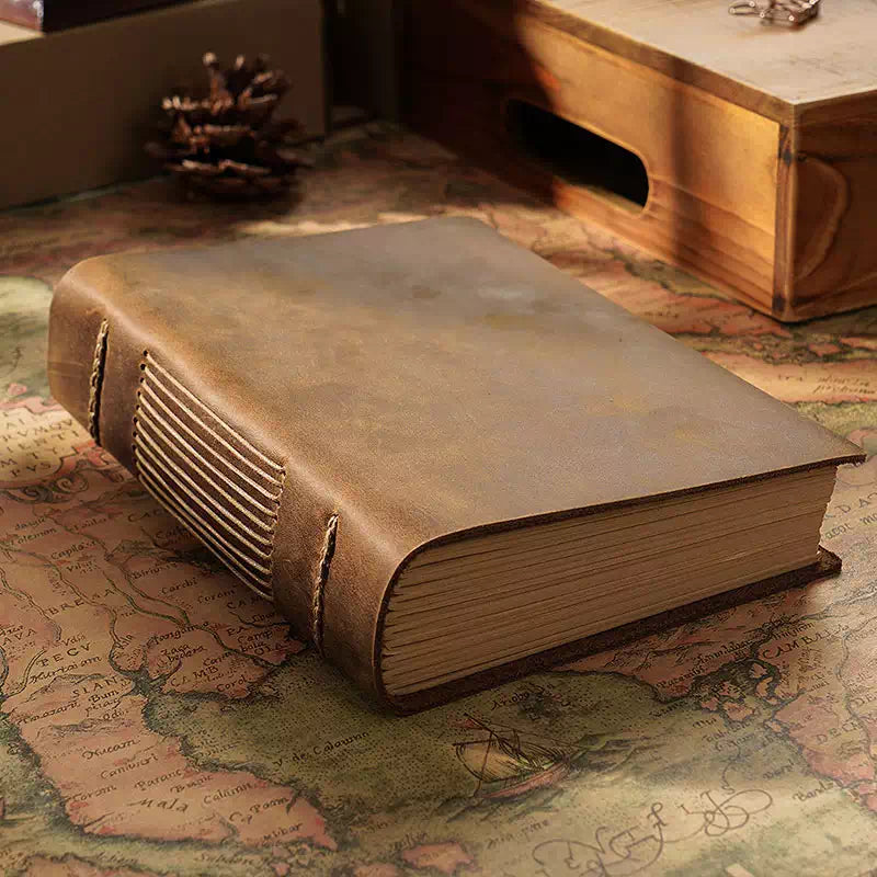 Handmade vintage journal