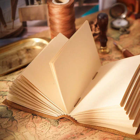 Classic leather diary 6.5 inches by 4.5 inches