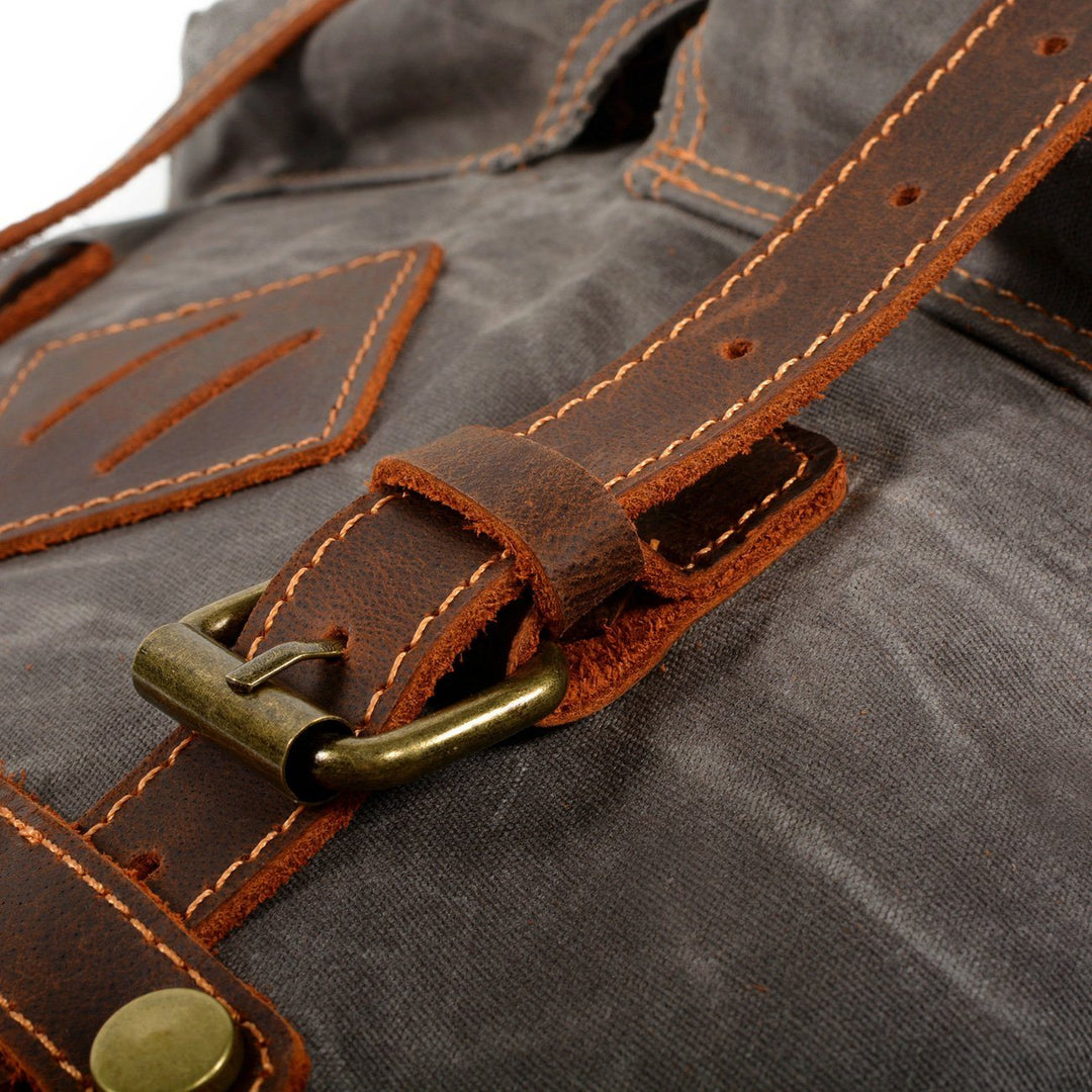 Stylish Hipster Backpack with Adjustable Straps and Urban Appeal - Leather Purse Backpack