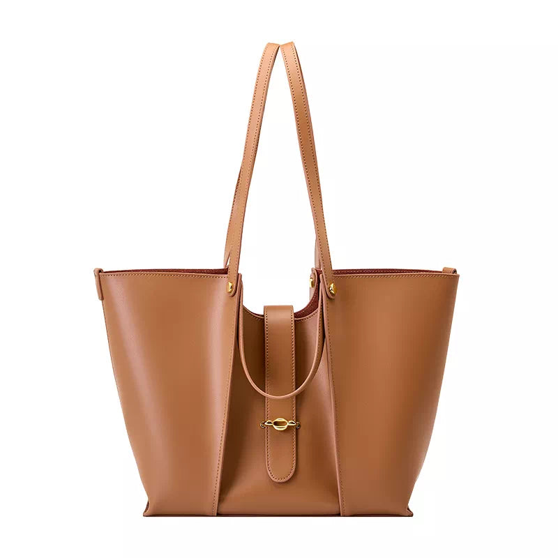 Stylish leather tote for women