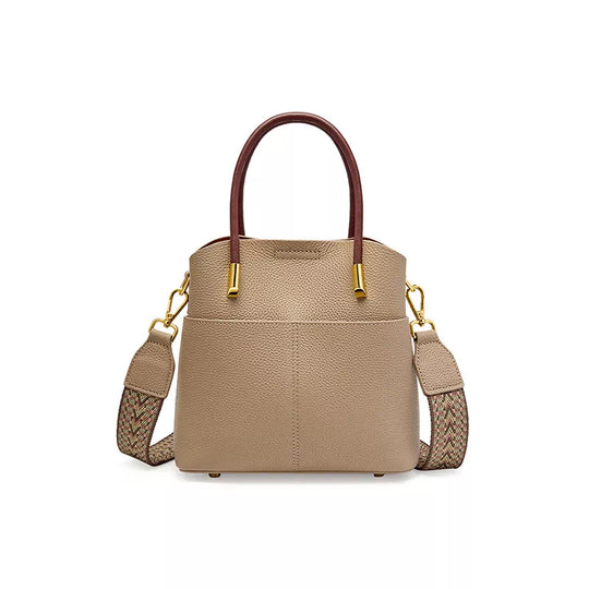 Artisan crafted crossbody tote bag