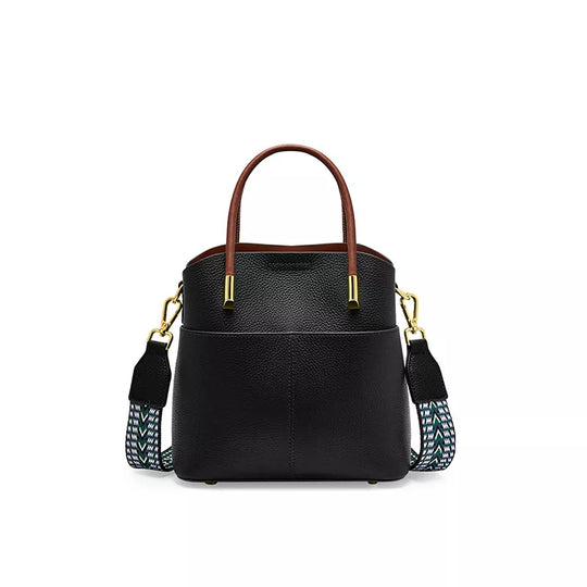 Luxury mini tote with unique details
