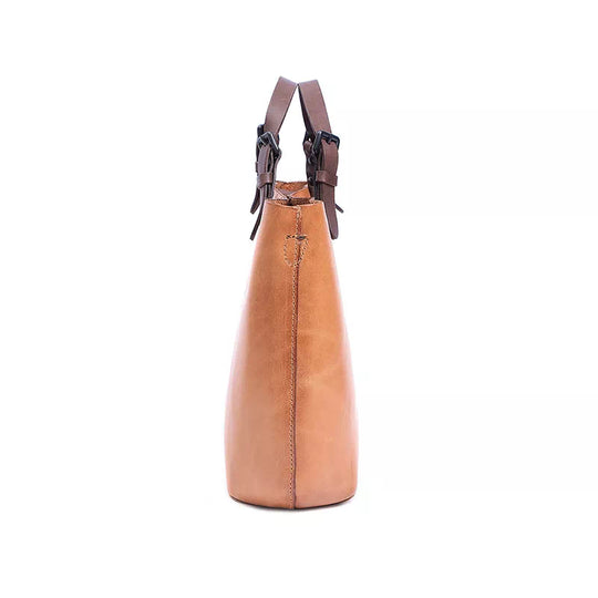 Compact crossbody tote bag handmade