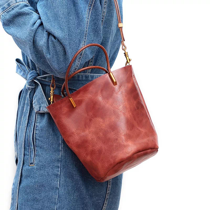 Mini crossbody bag with designer flair
