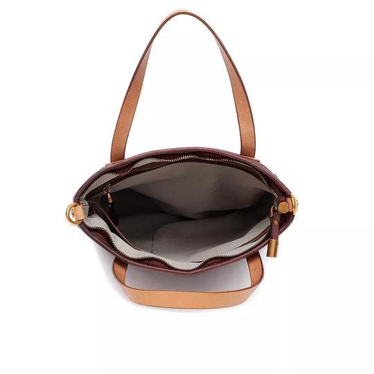 Artisan crafted vegetable-tanned leather bag