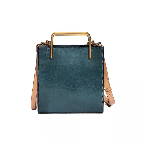 Fashionable small crossbody bag with tote design