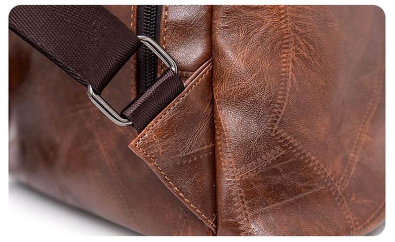 Vintage-inspired large genuine leather backpack with side zipper in various colors