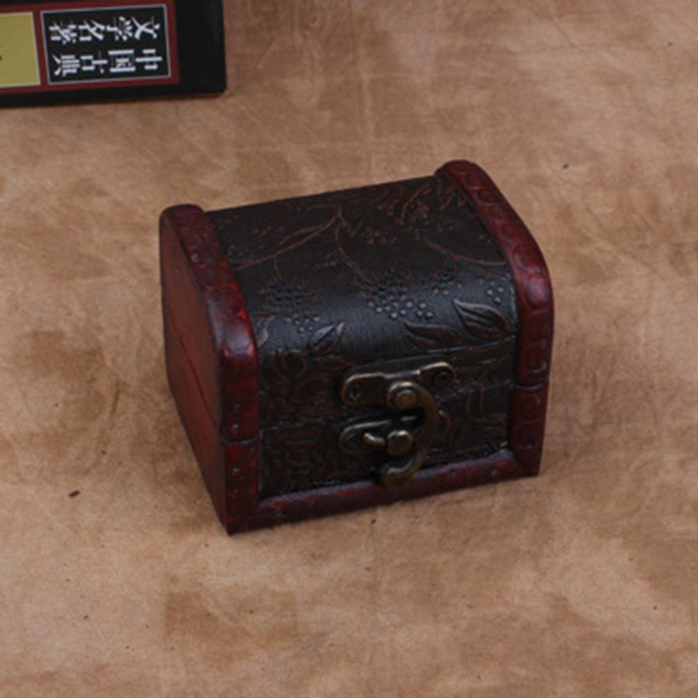 Retro Wood Watch and Jewelry Display Box - Leather Purse Backpack