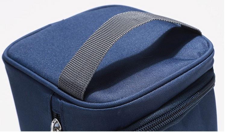 Shower-friendly waterproof toiletry case