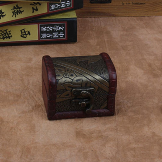 Retro Wood Watch and Jewelry Display Box - Leather Purse Backpack
