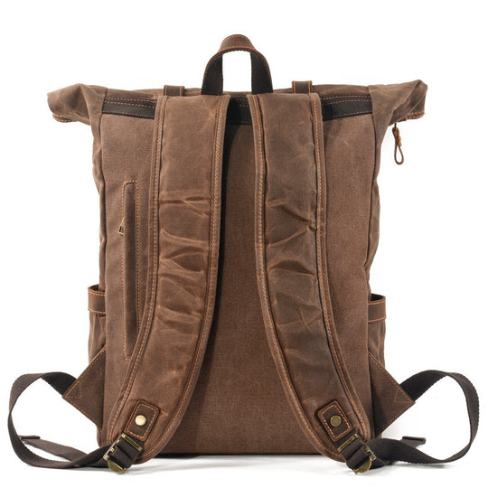 Stylish Hipster Backpack with Adjustable Straps and Urban Appeal - Leather Purse Backpack