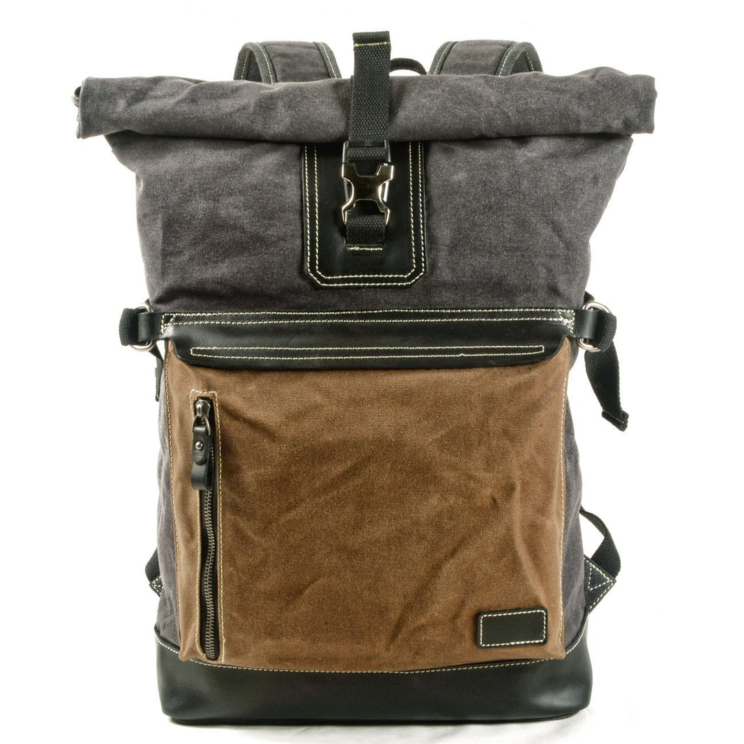 Trendy College Bag – Spacious, Durable Backpack for School and Campus - Leather Purse Backpack