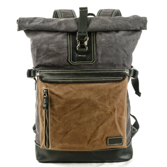 Trendy College Bag – Spacious, Durable Backpack for School and Campus - Leather Purse Backpack