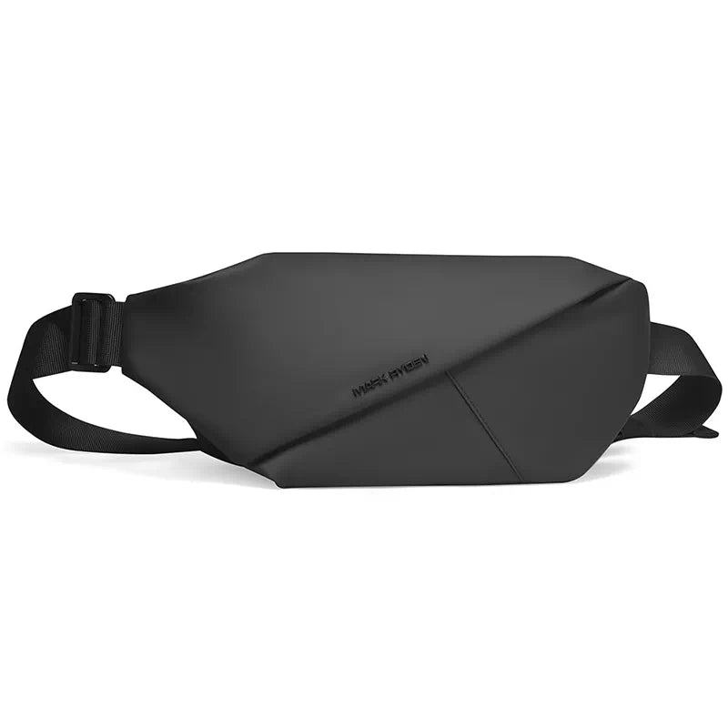 City chic men's sling backpack with modern aesthetics