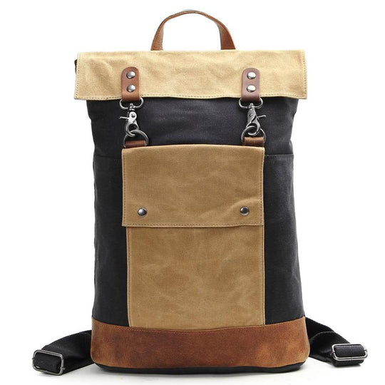Elegant Small Backpack for Women with Minimalist Design - Leather Purse Backpack
