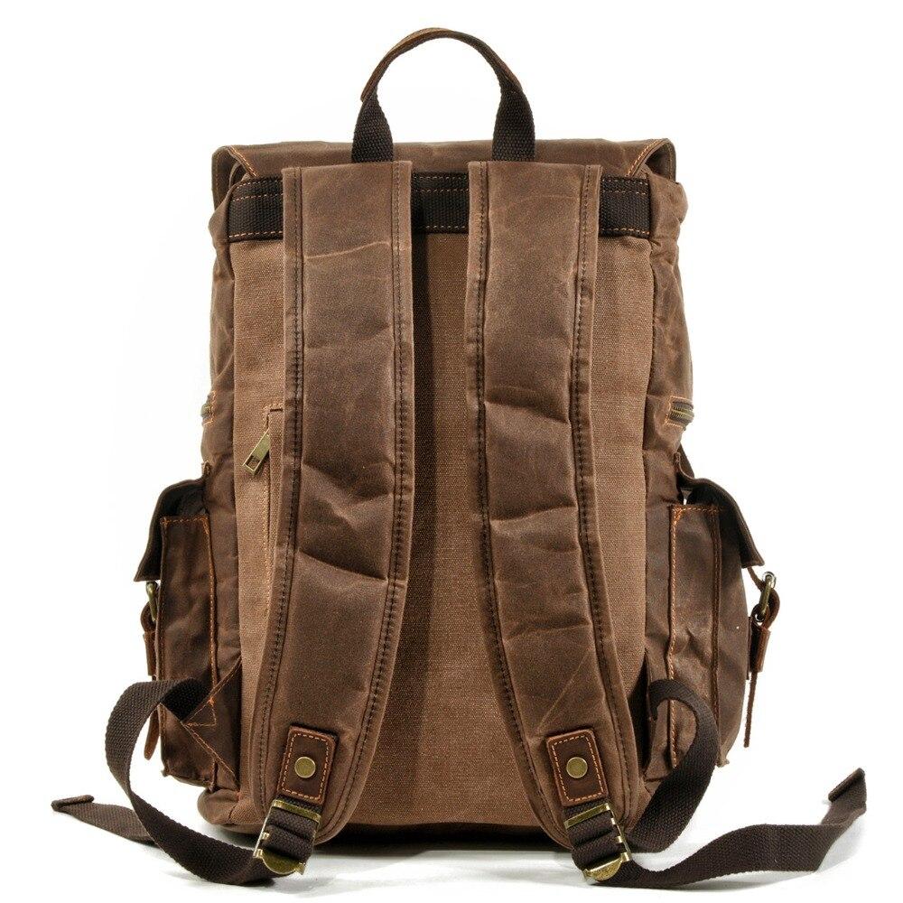 Versatile Canvas Drawstring Rucksack – Durable for Everyday Use - Leather Purse Backpack