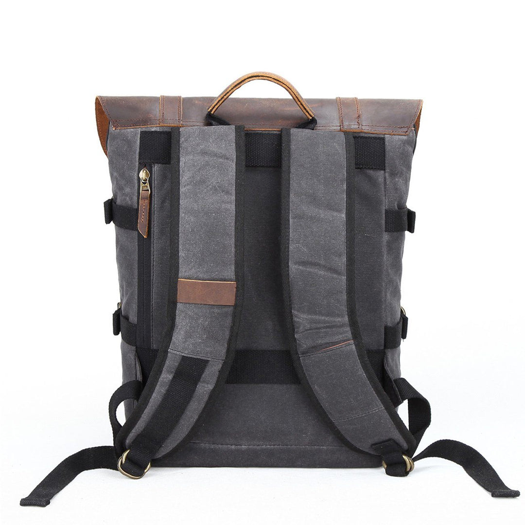Stylish DSLR Camera Bag with Multiple Compartments and Ergonomic Design - Leather Purse Backpack