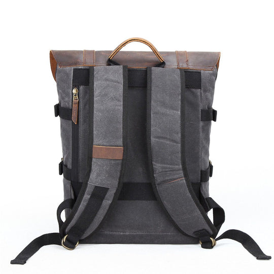 Stylish DSLR Camera Bag with Multiple Compartments and Ergonomic Design - Leather Purse Backpack