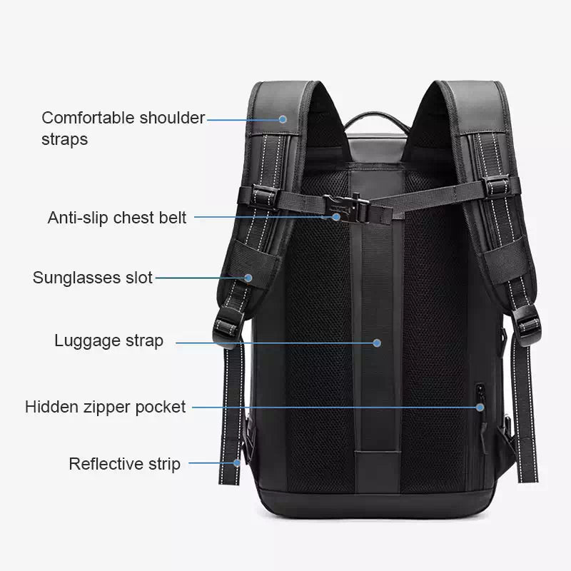 Canvas camera bag for wet conditions
