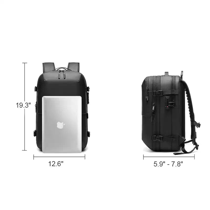 Photography backpack with canvas and waterproof design