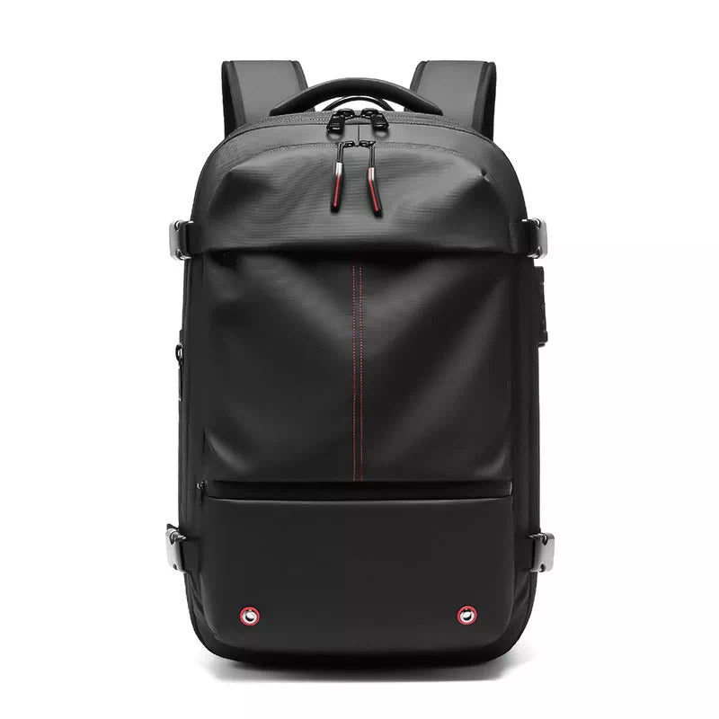 Travel backpack with adjustable size - large