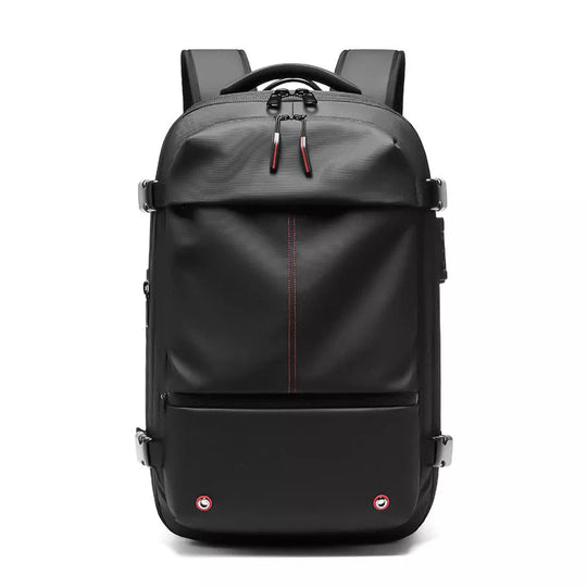 Travel backpack with adjustable size - large