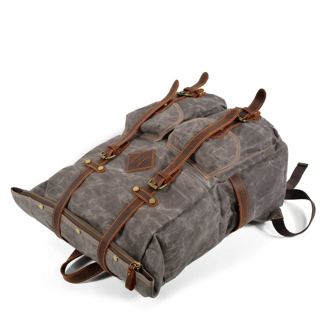 Stylish Hipster Backpack with Adjustable Straps and Urban Appeal - Leather Purse Backpack