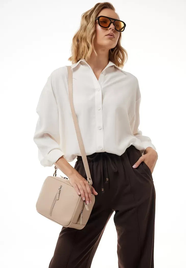 Elegant Women's Leather Bag – Timeless Style and Handcrafted Quality - Leather Purse Backpack