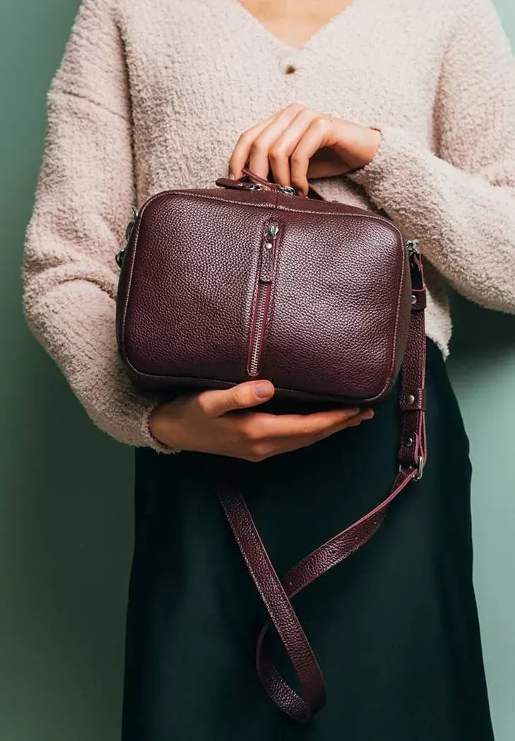 Premium Handmade Leather Purse for Women – Perfect for Work or Leisure - Leather Purse Backpack