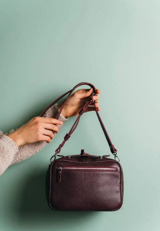 Premium Handmade Leather Purse for Women – Perfect for Work or Leisure - Leather Purse Backpack