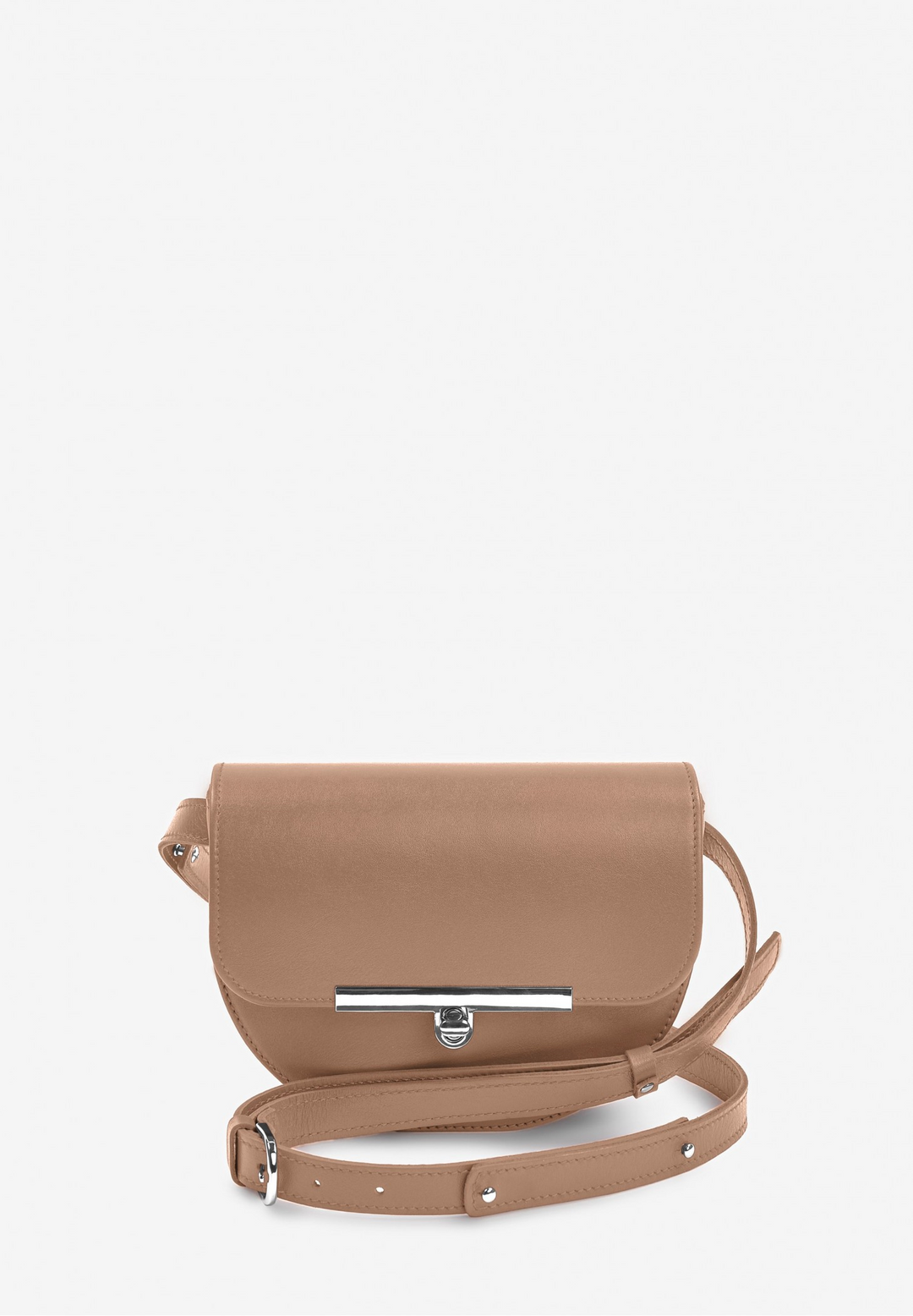 Women's Leather Belt-Crossbody Bag – Stylish and Versatile - Leather Purse Backpack