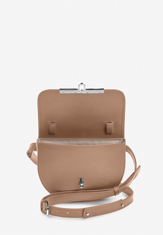 Women's Leather Belt-Crossbody Bag – Stylish and Versatile - Leather Purse Backpack