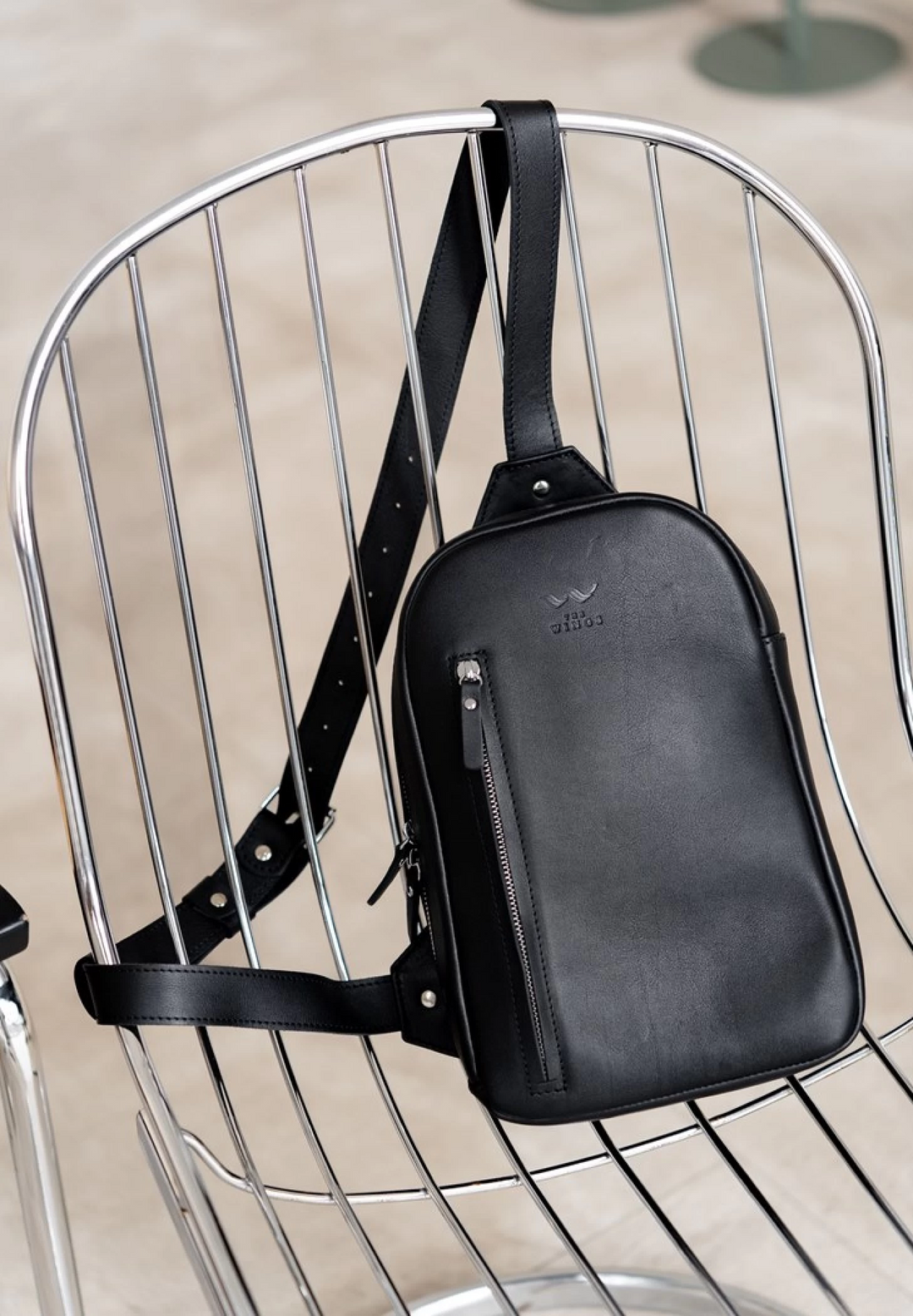 Leather Crossbody Bag for Men – Elegant and Functional - Leather Purse Backpack