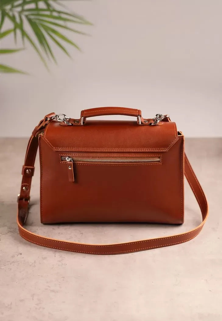 Premium Women's Leather Bag – Classic Design for Everyday Style - Leather Purse Backpack